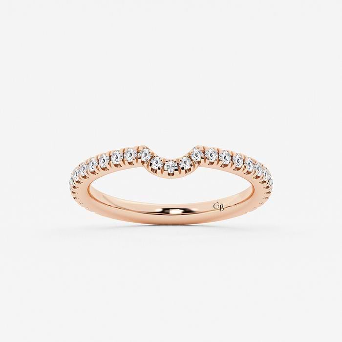 5 ctw Pear Lab Grown Diamond Micro Pave Halo Engagement Ring 14K Rose Gold, F, VS2