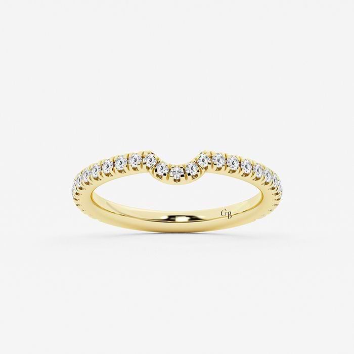 5 ctw Pear Lab Grown Diamond Micro Pave Halo Engagement Ring 14K Yellow Gold, F, VS2