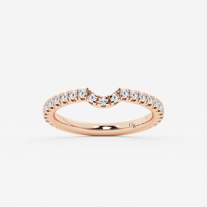 6 ctw Pear Lab Grown Diamond Micro Pave Halo Engagement Ring 14K Rose Gold, F, VS2