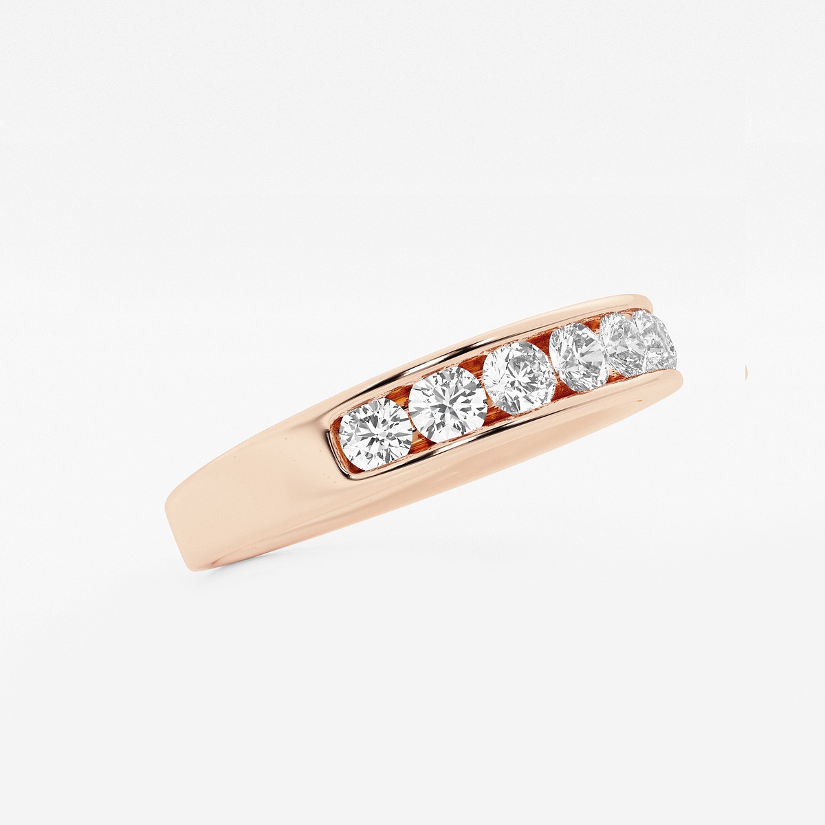 Additional Image 1 for  3/4 ctw Round Lab Grown Diamond Wedding Band