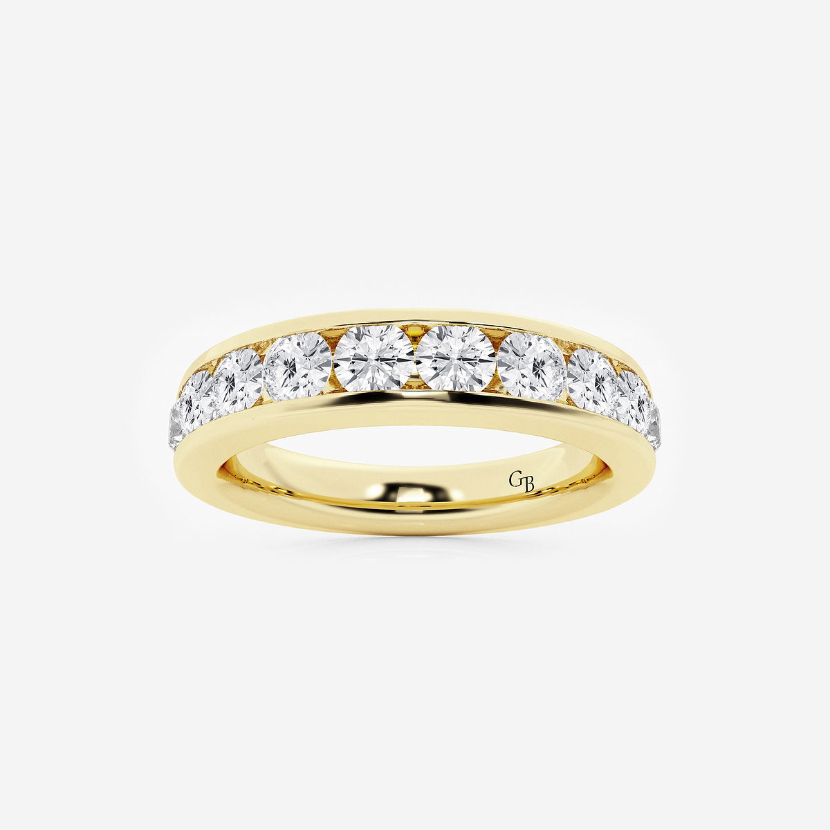 1 ctw Round Lab Grown Diamond Wedding Band