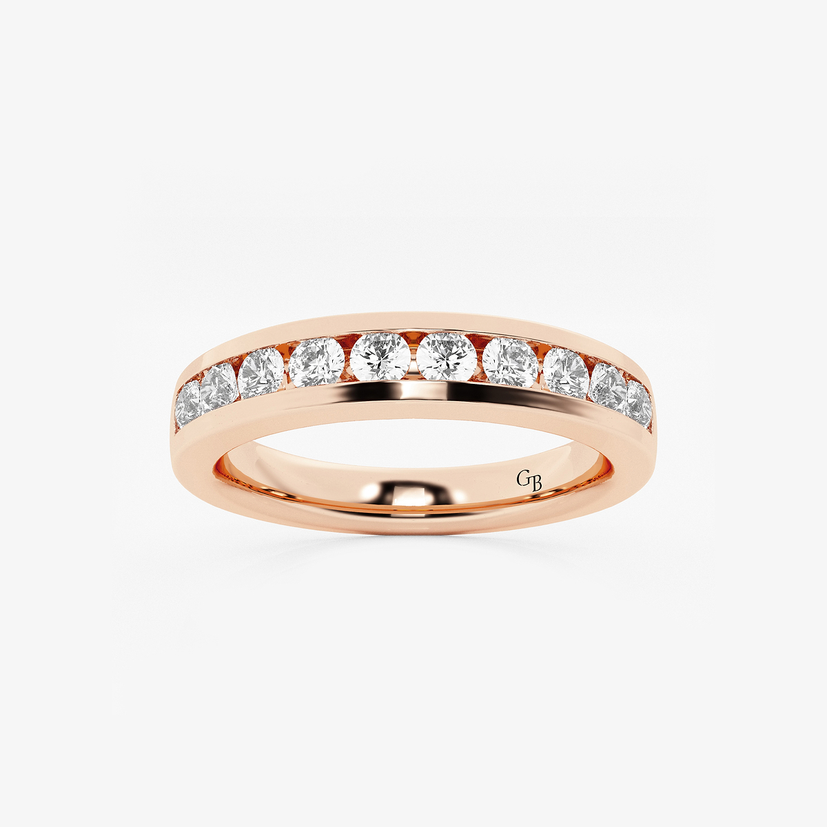 1/2 ctw Round Lab Grown Diamond Wedding Band