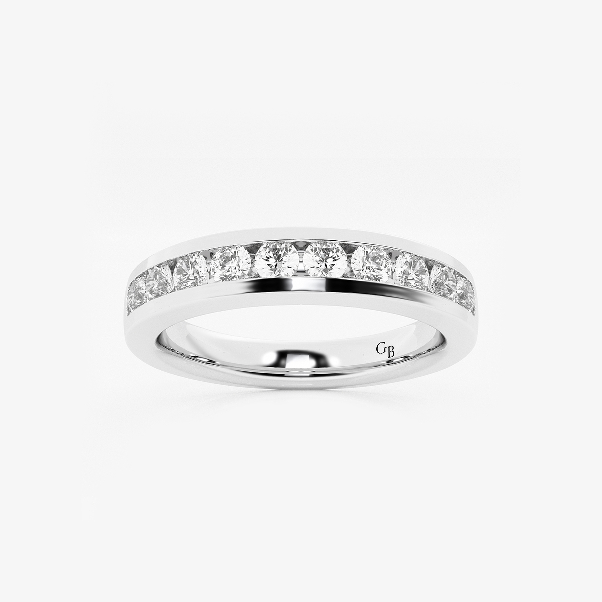 1/2 ctw Round Lab Grown Diamond Wedding Band