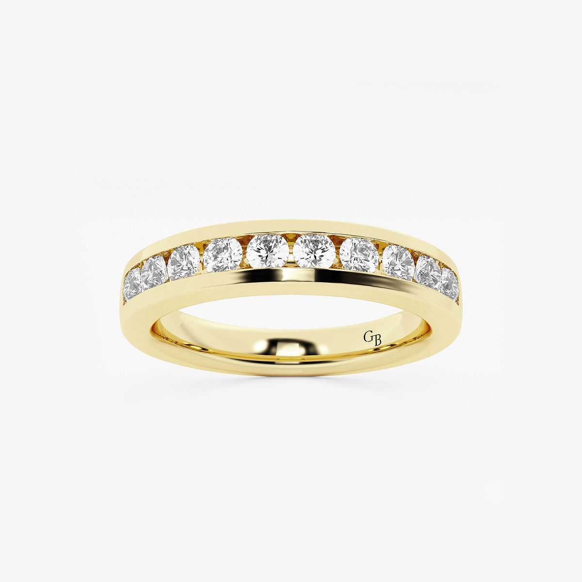 1/2 ctw Round Lab Grown Diamond Wedding Band