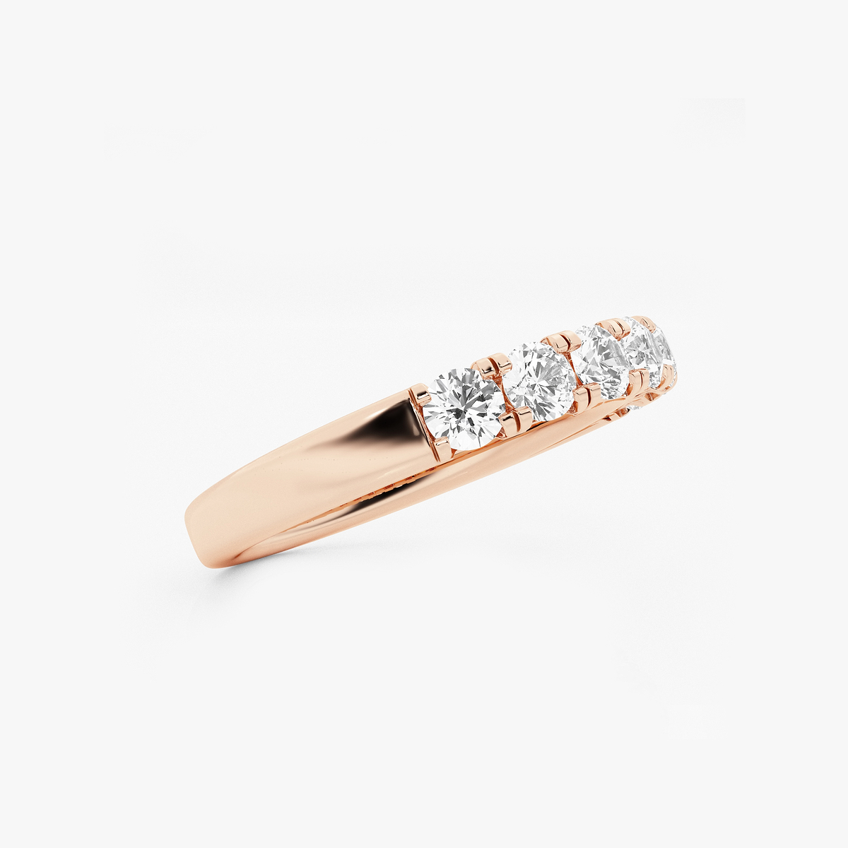 Additional Image 1 for  3/4 ctw Round Lab Grown Diamond Seven-Stone Anniversary Band