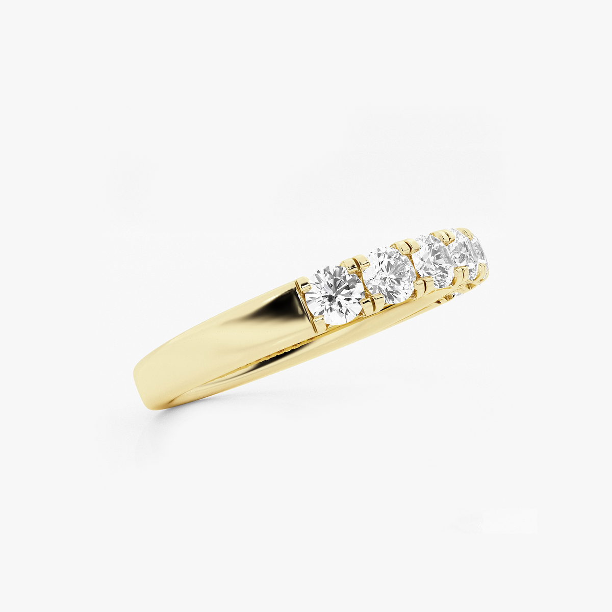 Additional Image 1 for  3/4 ctw Round Lab Grown Diamond Seven-Stone Anniversary Band