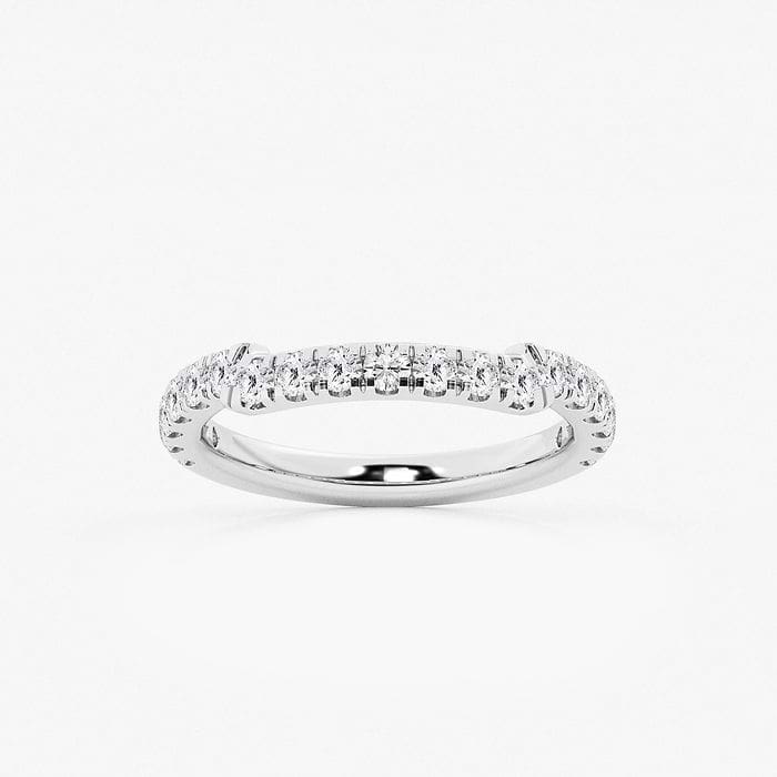 5/8 ctw Round Lab Grown Diamond Wedding Band