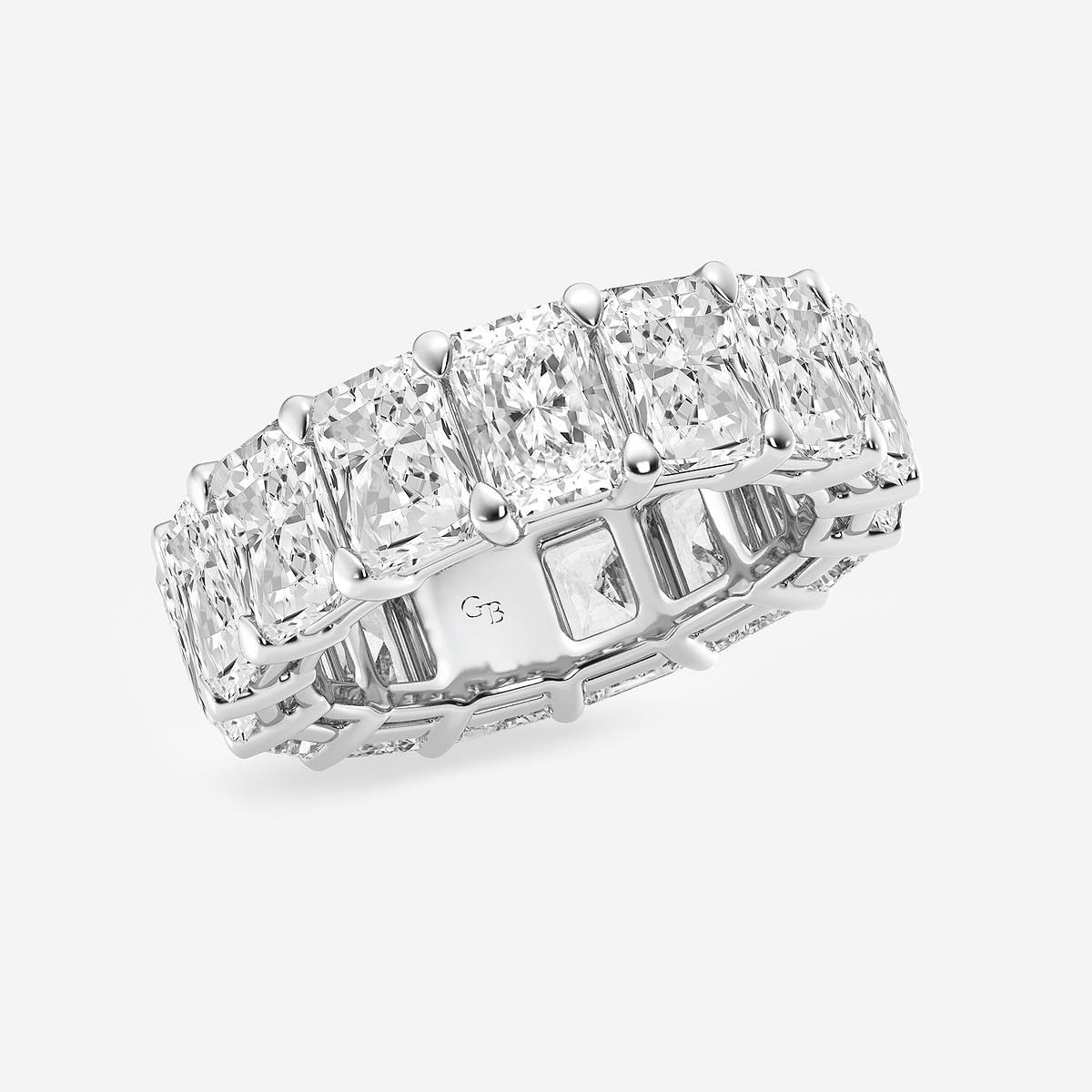 Additional Image 1 for  10 ctw Radiant Lab Grown Diamond Eternity Band