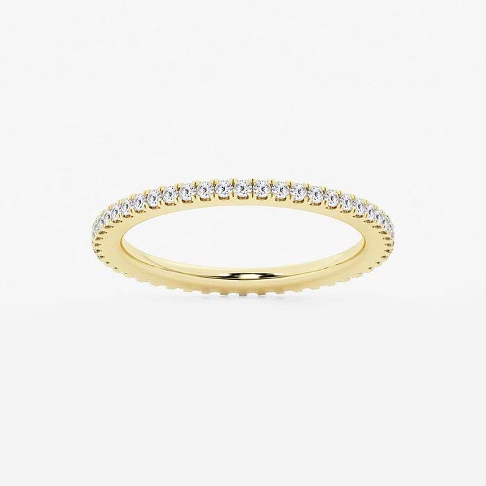 3/8 ctw Round Lab Grown Diamond  Wedding Band