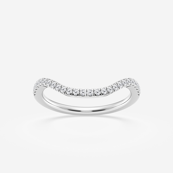 1/5 ctw Round Lab Grown Diamond Wedding Band