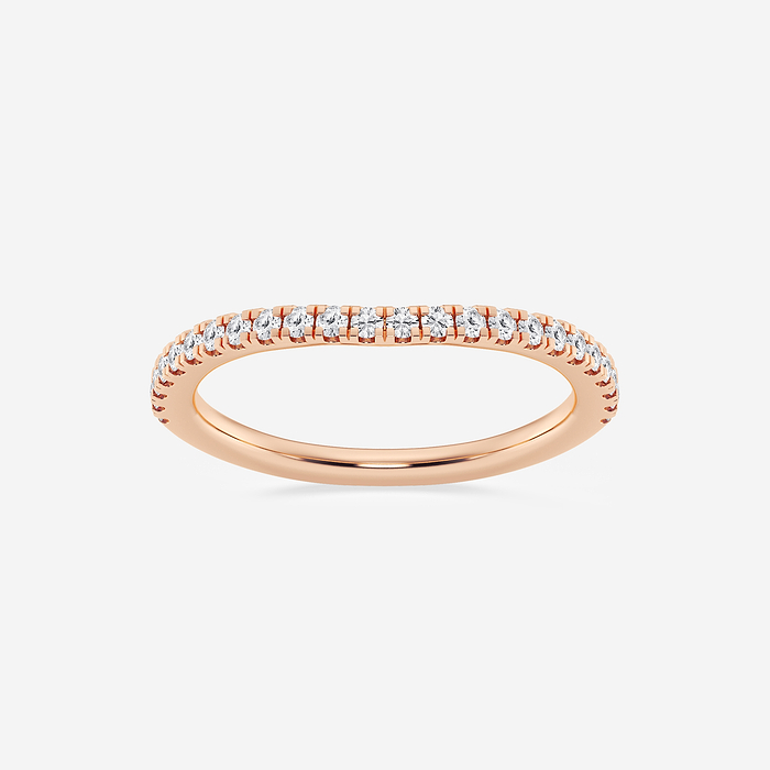 1 ctw Heart Lab Grown Diamond Split Shank Engagement Ring 14K Rose Gold, F, VS2