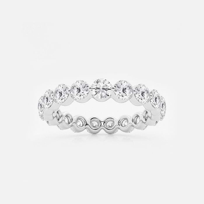 Floating Round Eternity Band