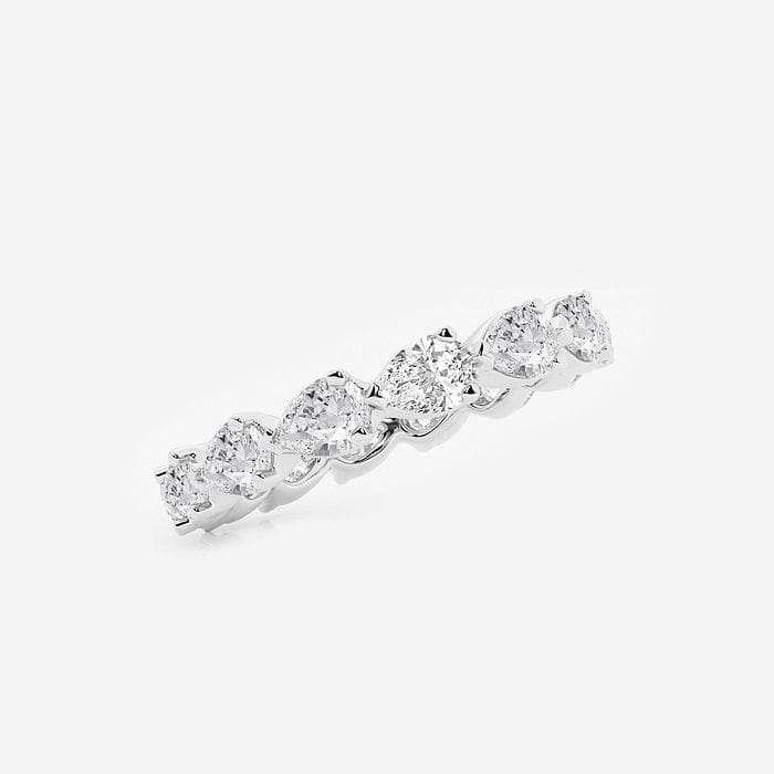 Floating Pear Eternity Band