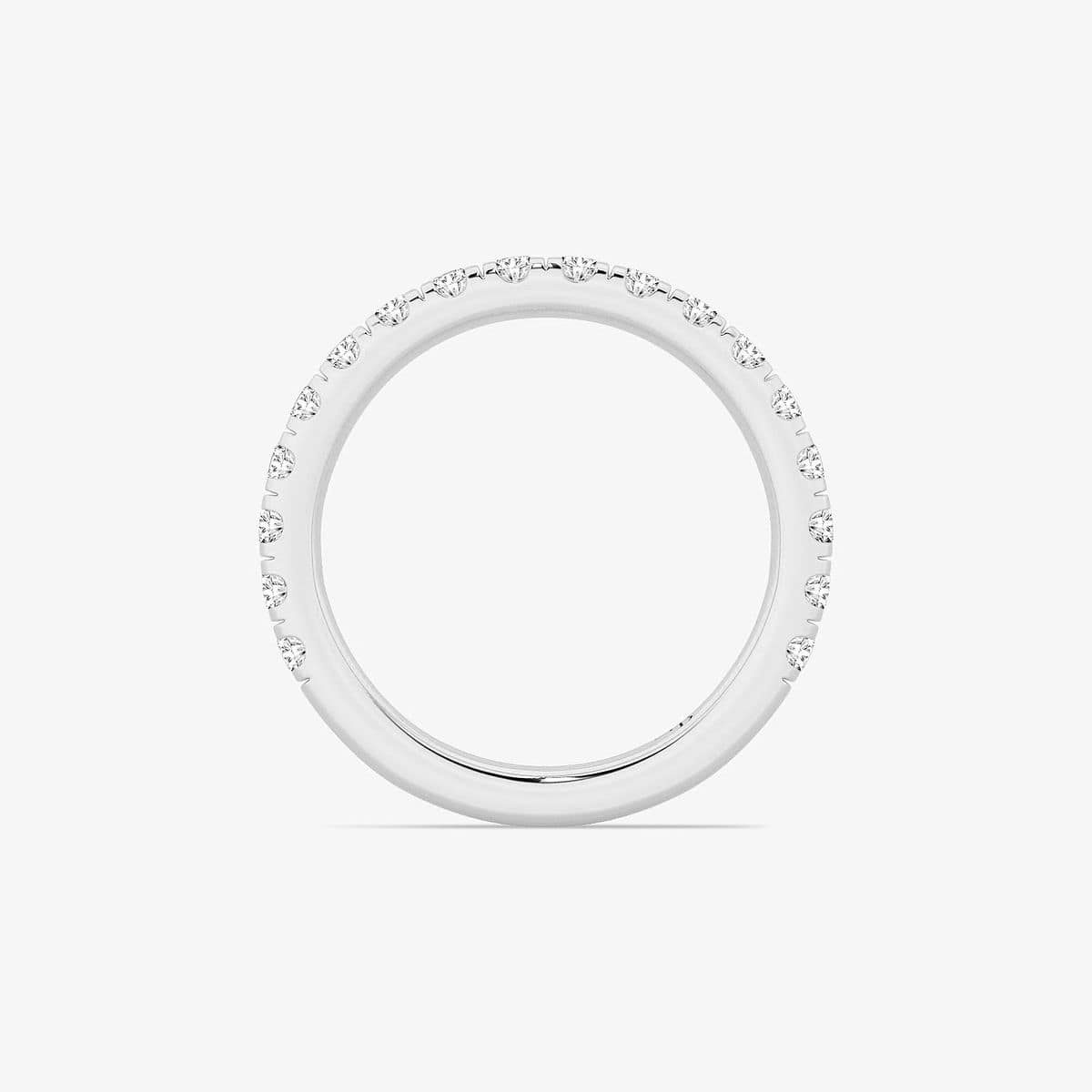 Additional Image 1 for  1/2 ctw Round Lab Grown Diamond Wedding Band