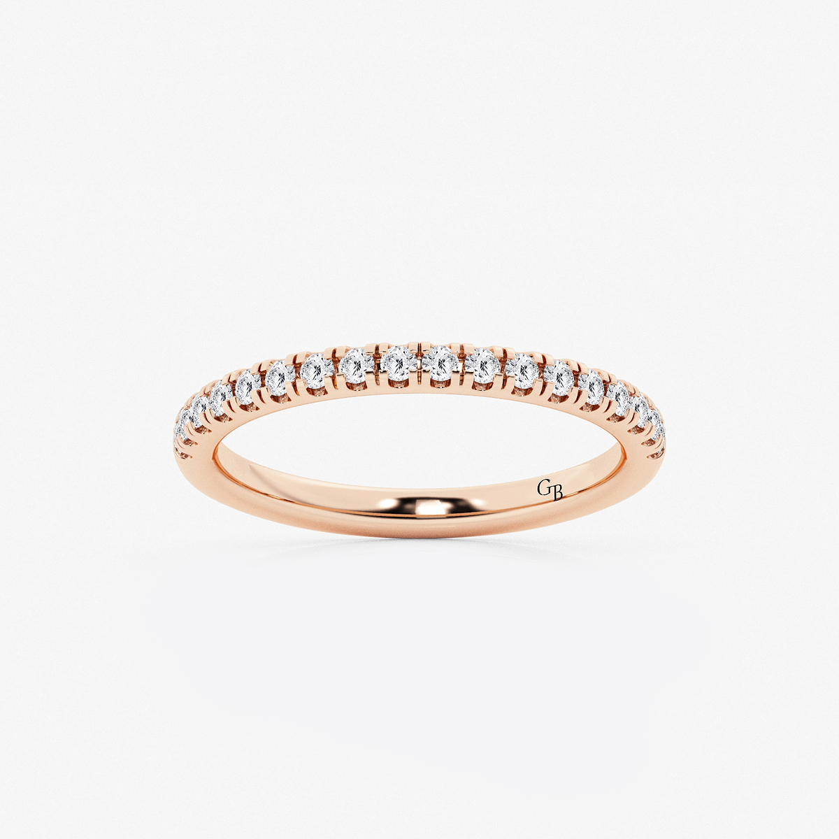 1/2 ctw Round Lab Grown Diamond Wedding Band