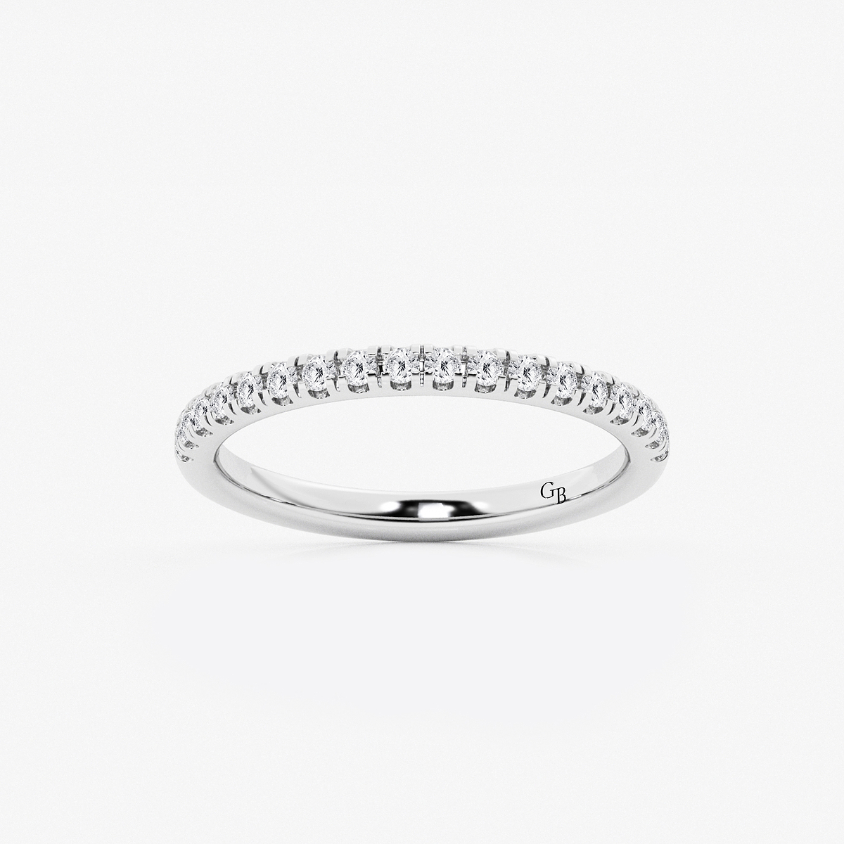 1/2 ctw Round Lab Grown Diamond Wedding Band