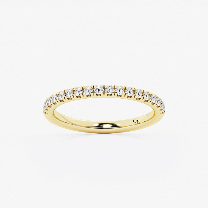 Shyra Band - 1/2 ctw Round Lab Grown Diamond Wedding Band