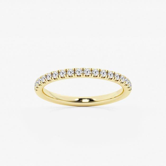 8 1/2 ctw Round Lab Grown Diamond Hidden Halo Engagement Ring 14K Yellow Gold, E, VS1