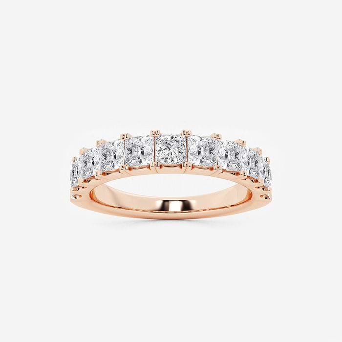 Eleven Stone Princess Wedding Band