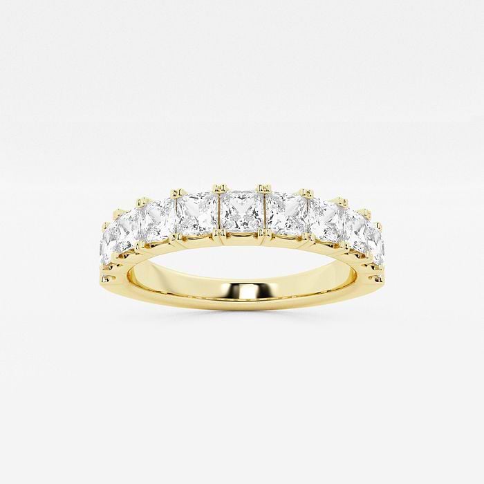 Eleven Stone Princess Wedding Band