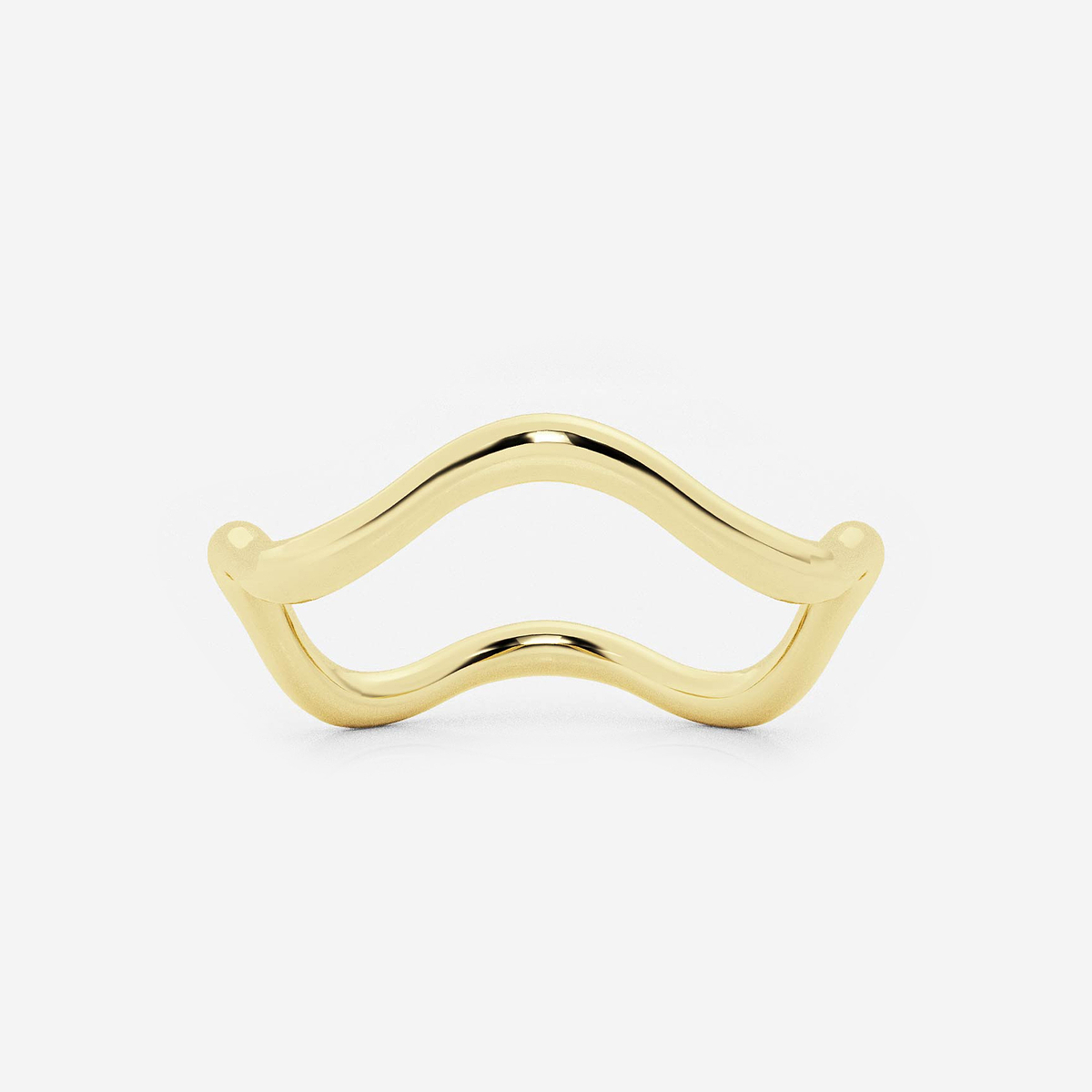 näas Eärth Wave Stackable Ring