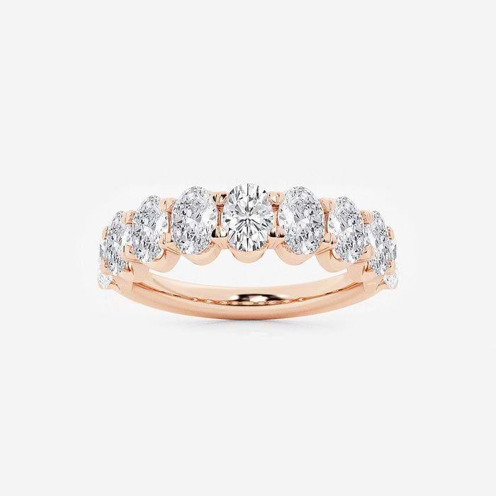 Oval Wedding Band