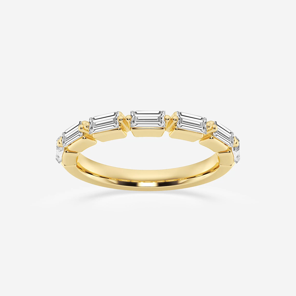 3/4 ctw Baguette Lab Grown Diamond Floating Ring