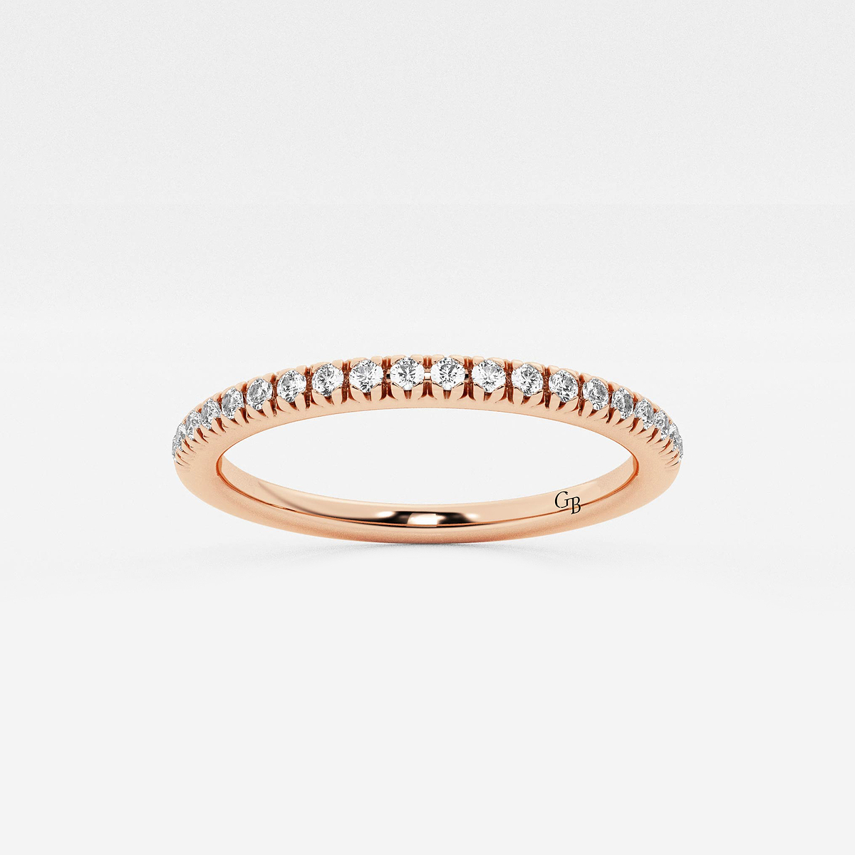 1/2 ctw Round Lab Grown Diamond Wedding Band
