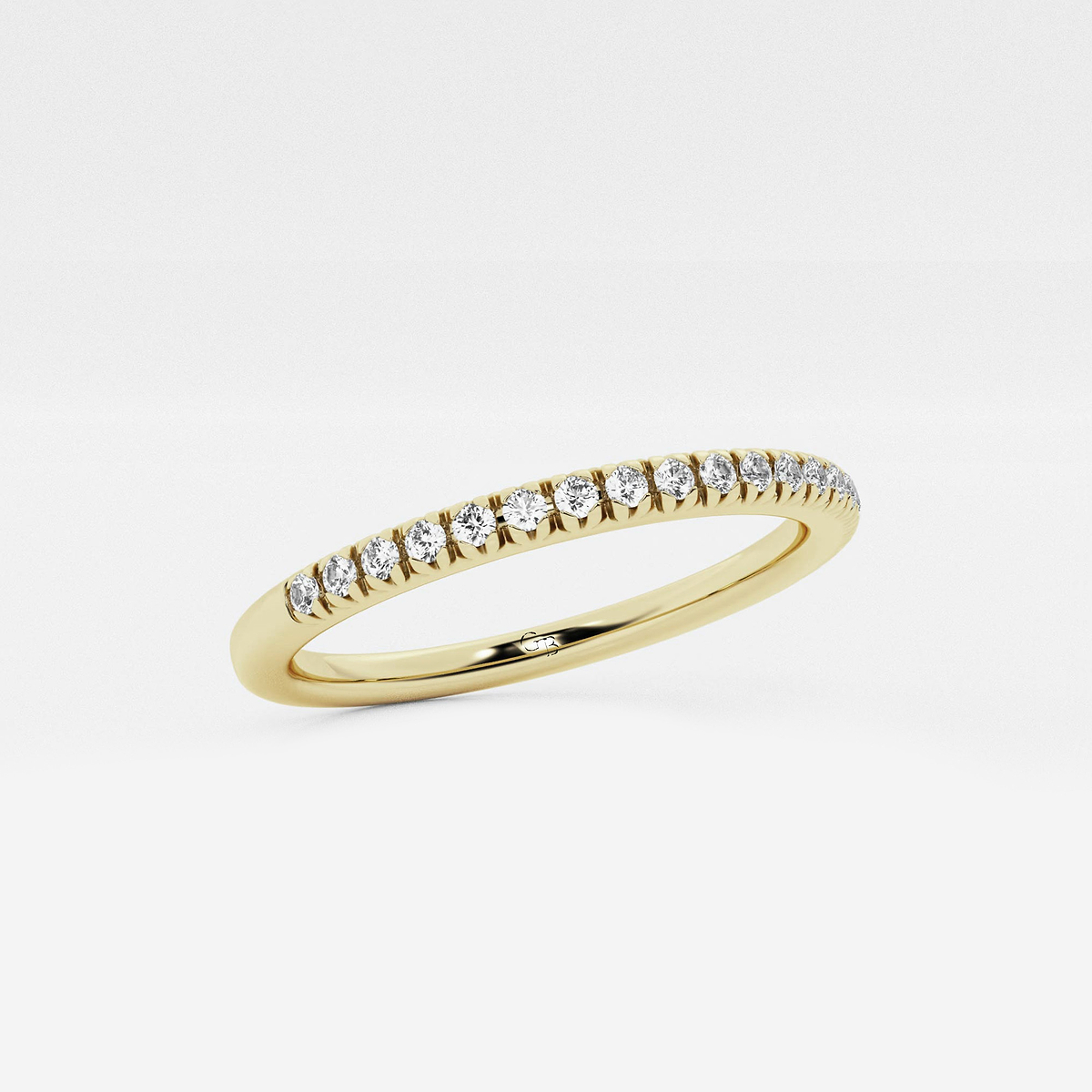 Additional Image 1 for  1/2 ctw Round Lab Grown Diamond Wedding Band
