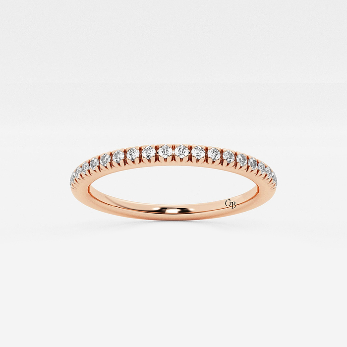 Shylin Band - 1/2 ctw Round Lab Grown Diamond Wedding Band