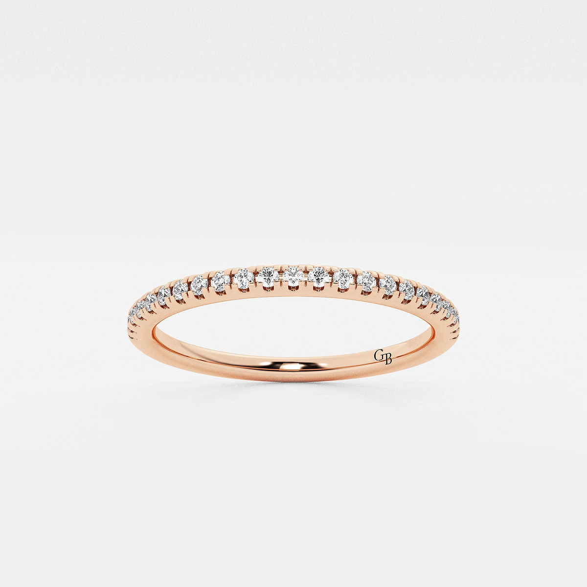 1/5 ctw Round Lab Grown Diamond Wedding Band