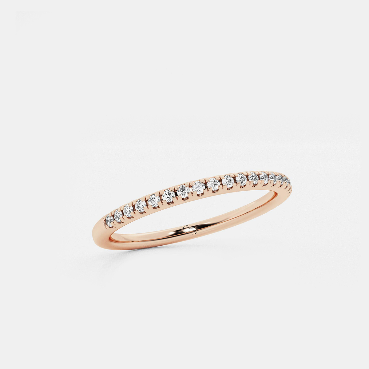 Additional Image 1 for  1/5 ctw Round Lab Grown Diamond Wedding Band