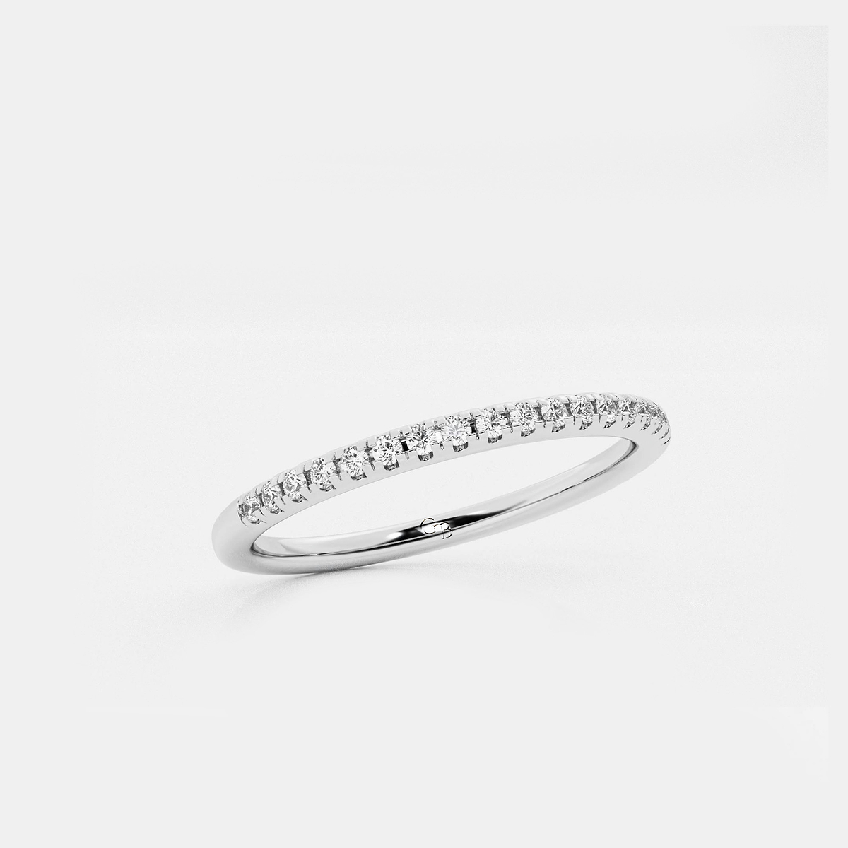 Additional Image 1 for  1/5 ctw Round Lab Grown Diamond Wedding Band