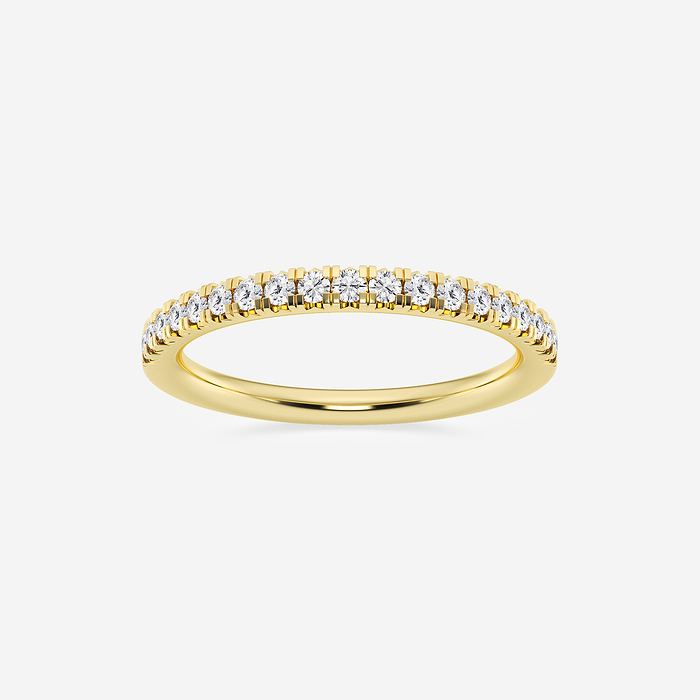 1/4 ctw Round Lab Grown Diamond  Wedding Band
