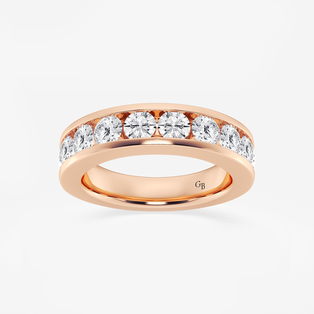 2 ctw Round Lab Grown Diamond Wedding Band