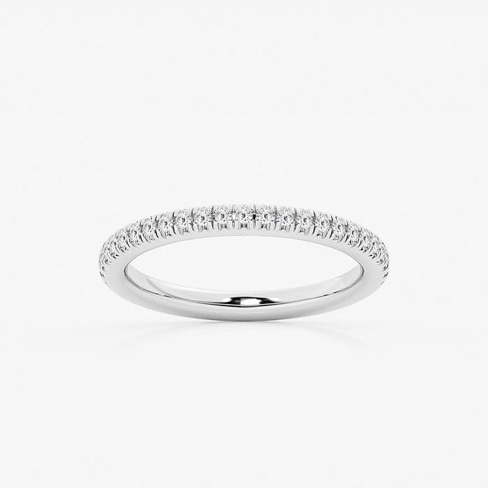 3 ctw Asscher Lab Grown Diamond French Pave Halo Engagement Ring 14K White Gold, D, VVS