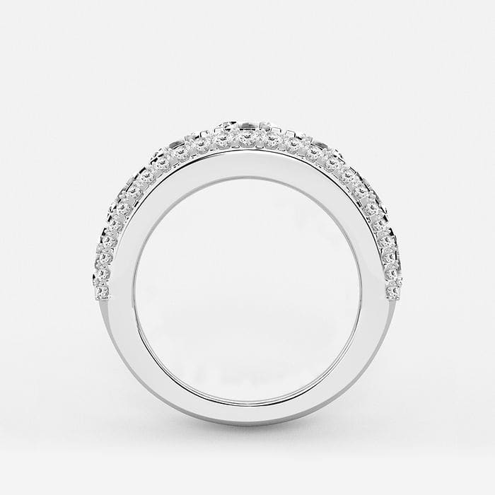Multi-Row Asscher Fashion Band