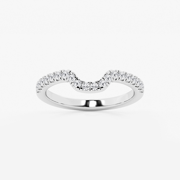 1/4 ctw Round Lab Grown Diamond Wedding Band