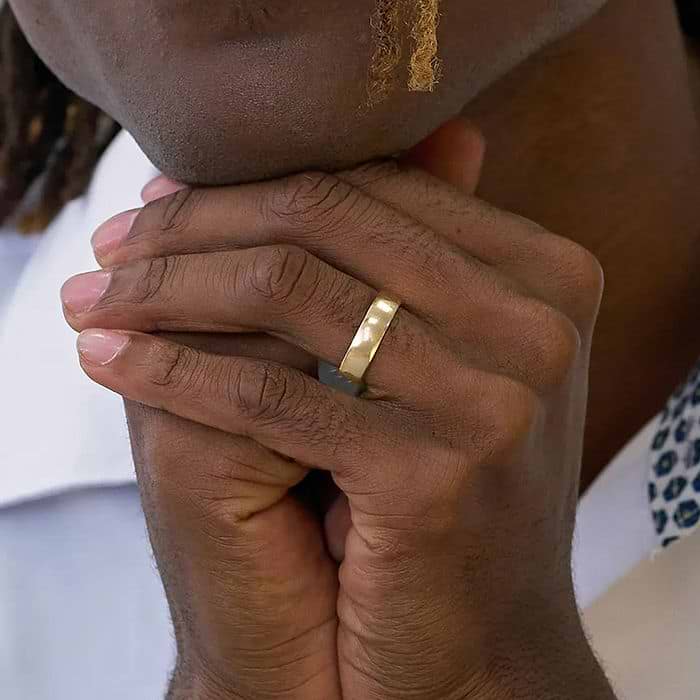 High Polished Classic Wedding Band