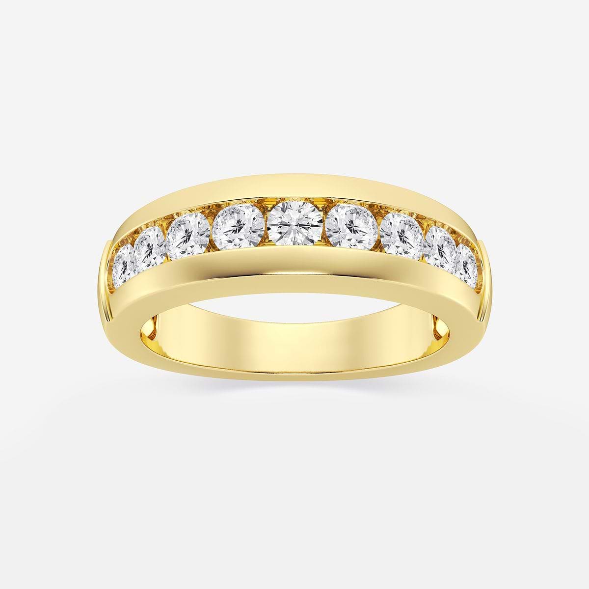 1 ctw Round Lab Grown Diamond Nine-Stone Wedding Band