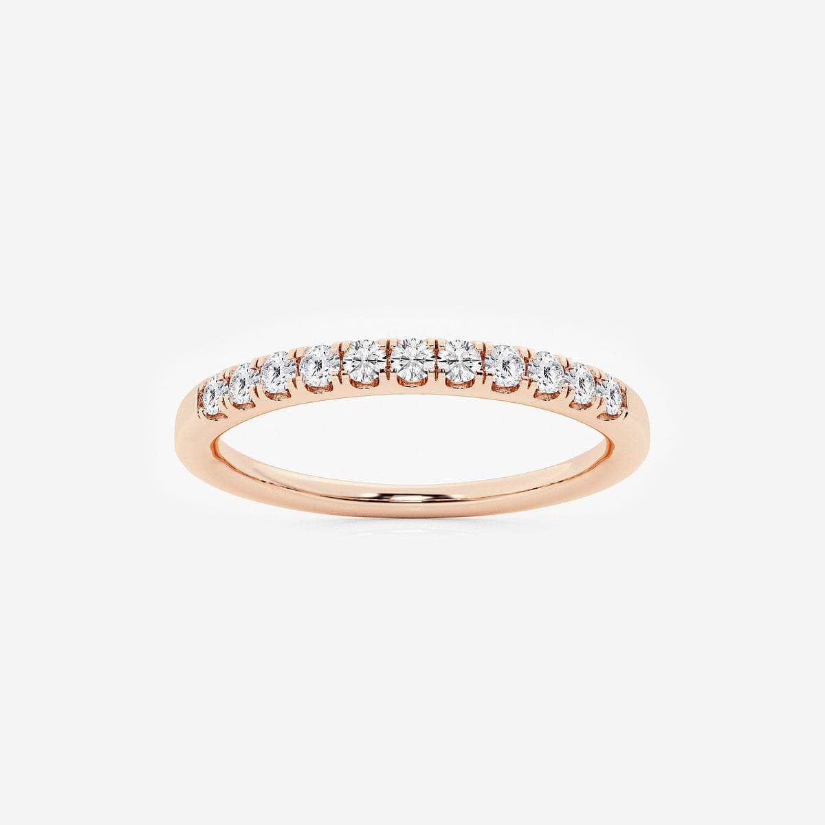 1/4 ctw Round Lab Grown Diamond Eleven-Stone Wedding Band