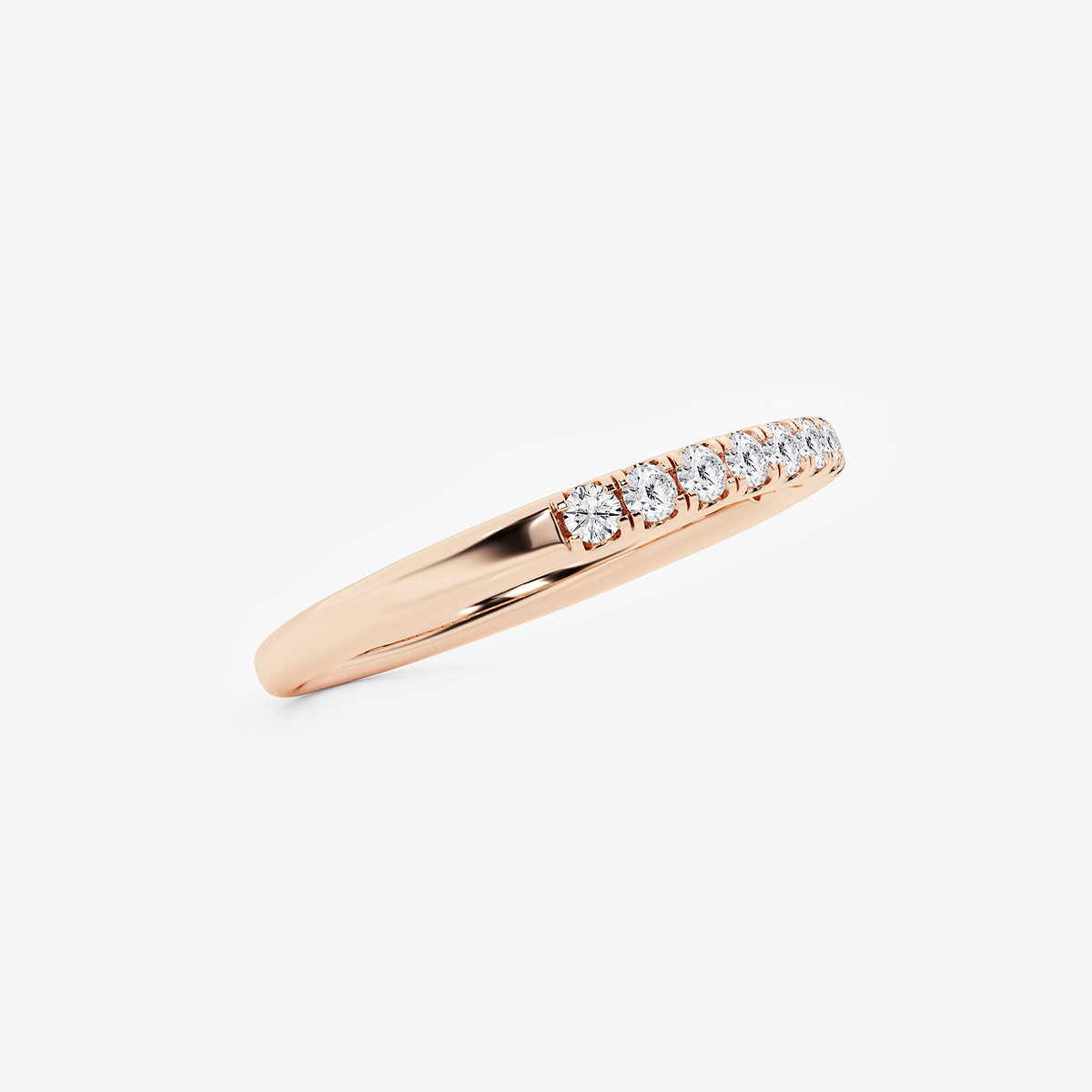 Additional Image 1 for  1/4 ctw Round Lab Grown Diamond Eleven-Stone Wedding Band