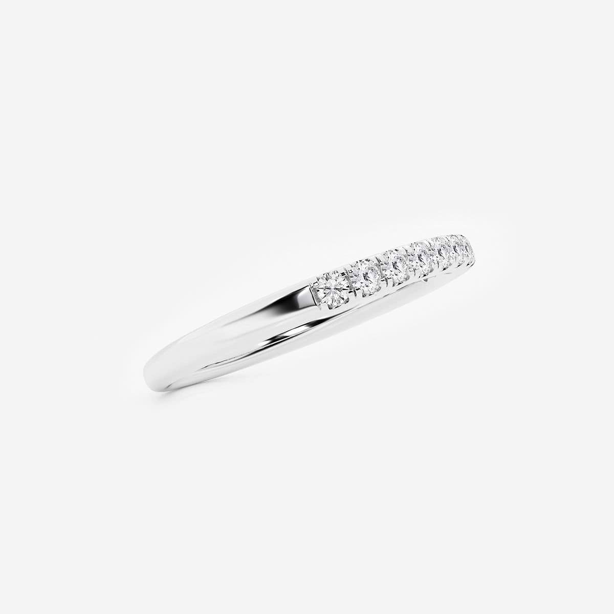 Additional Image 1 for  1/4 ctw Round Lab Grown Diamond Eleven-Stone Wedding Band