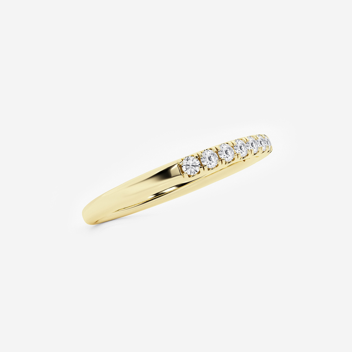 Additional Image 1 for  1/4 ctw Round Lab Grown Diamond Eleven-Stone Wedding Band