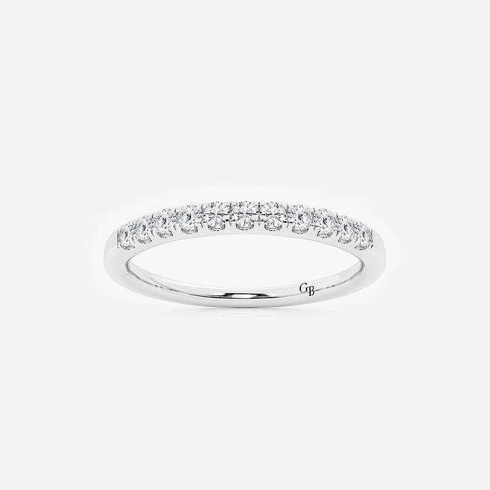 1/4 ctw Round Lab Grown Diamond Eleven-Stone Wedding Band