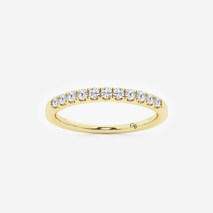 1/4 ctw Round Lab Grown Diamond Eleven-Stone Wedding Band