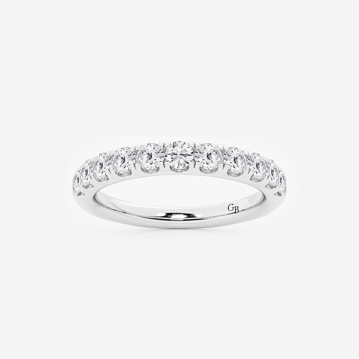 Alison Band - 3/4 ctw Round Lab Grown Diamond Eleven-Stone Wedding Band