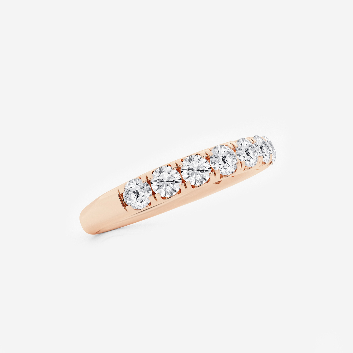 Additional Image 1 for  1 ctw Round Lab Grown Diamond Eleven-Stone Wedding Band