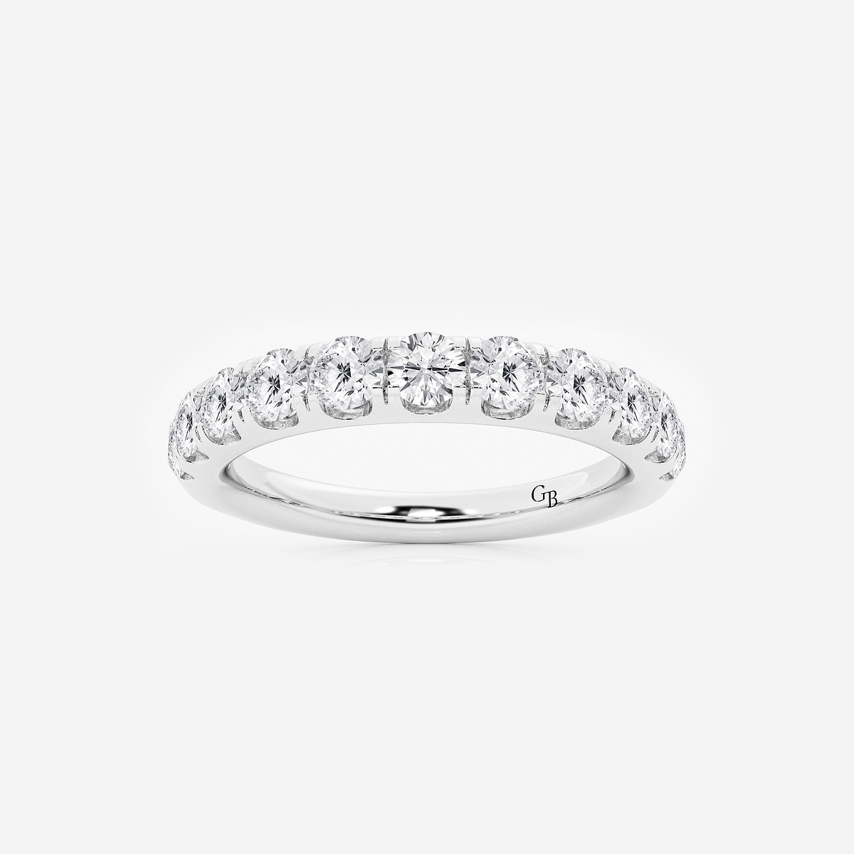 1 ctw Round Lab Grown Diamond Eleven-Stone Wedding Band