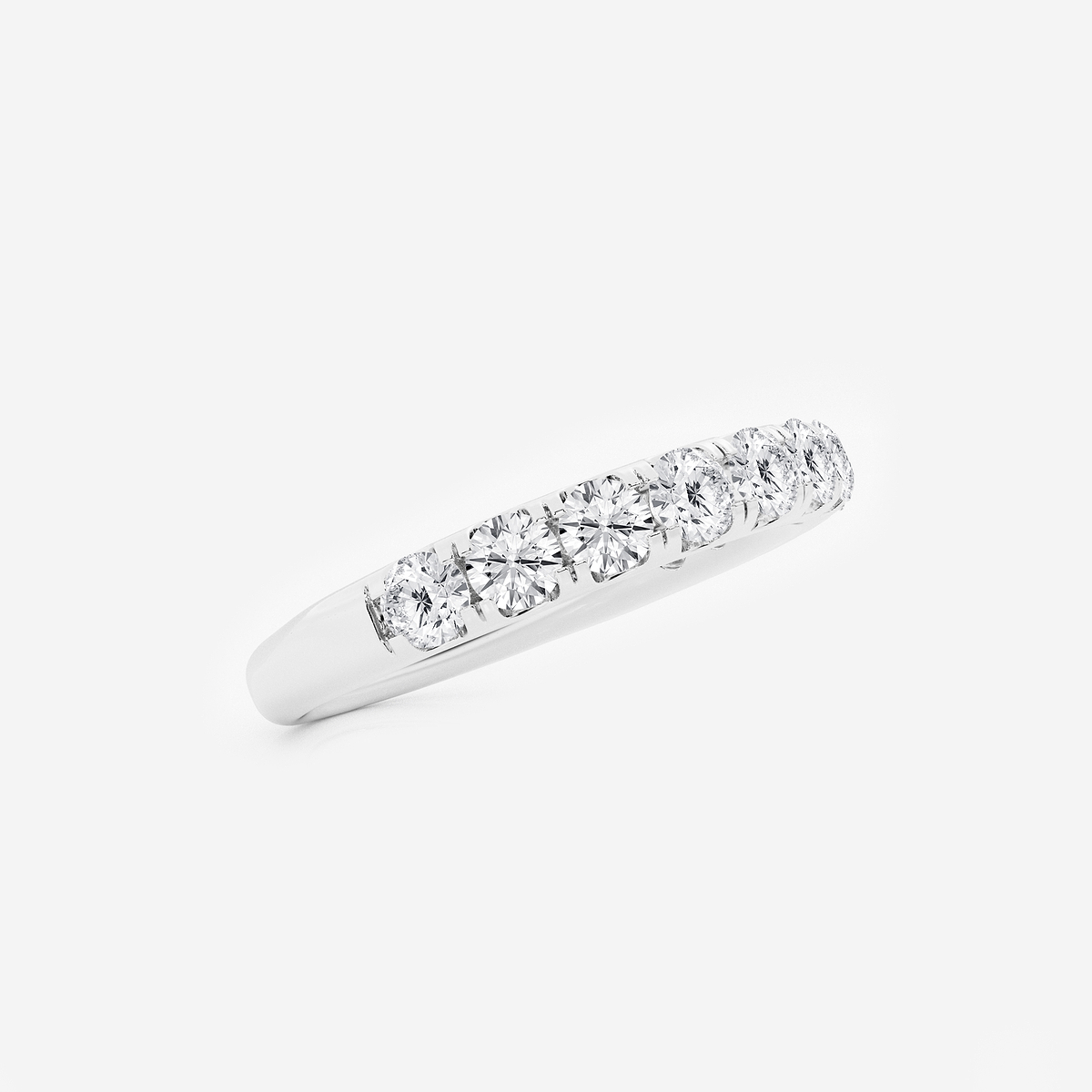 Additional Image 1 for  1 ctw Round Lab Grown Diamond Eleven-Stone Wedding Band